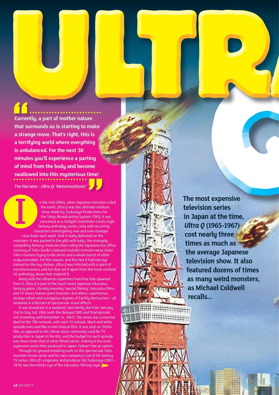 Infinity Magazine Preview Pages