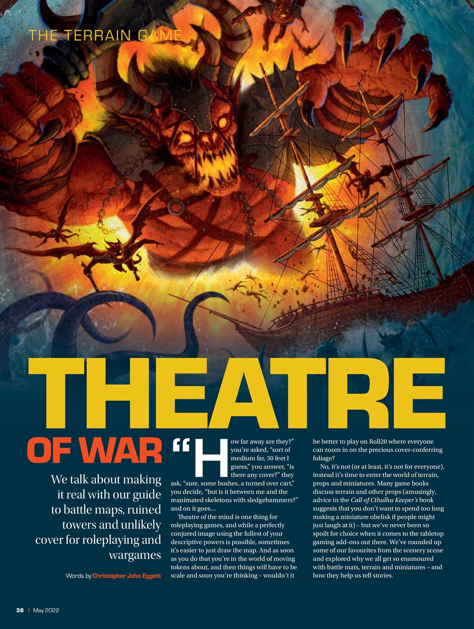 Tabletop Gaming Preview Pages