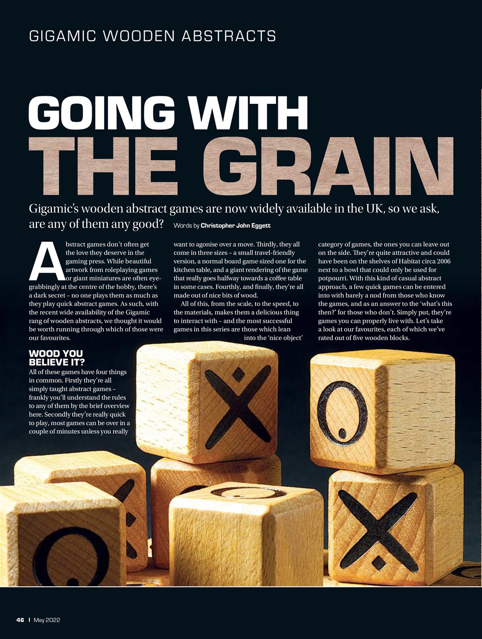 Tabletop Gaming Preview Pages