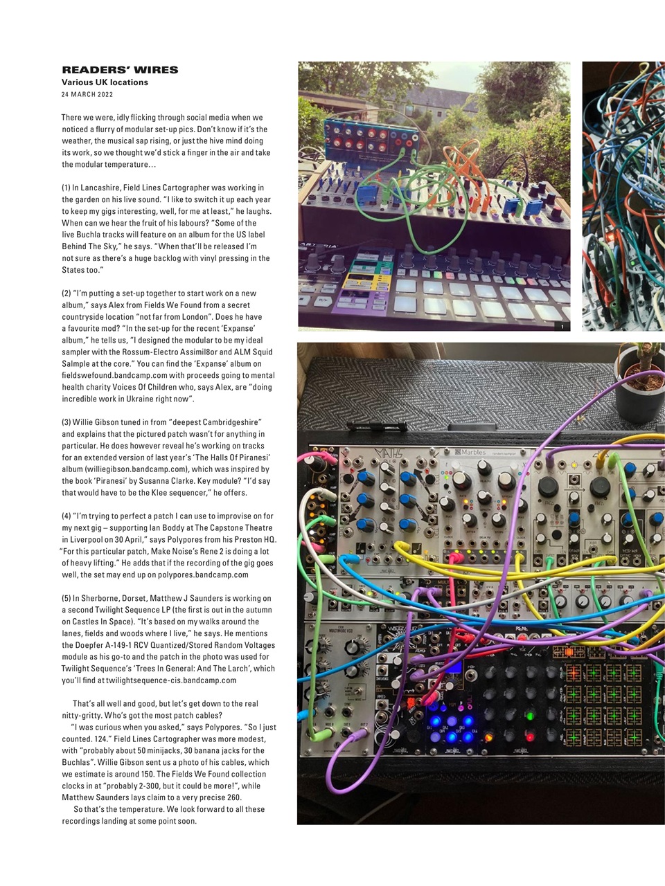 Electronic Sound Preview Pages