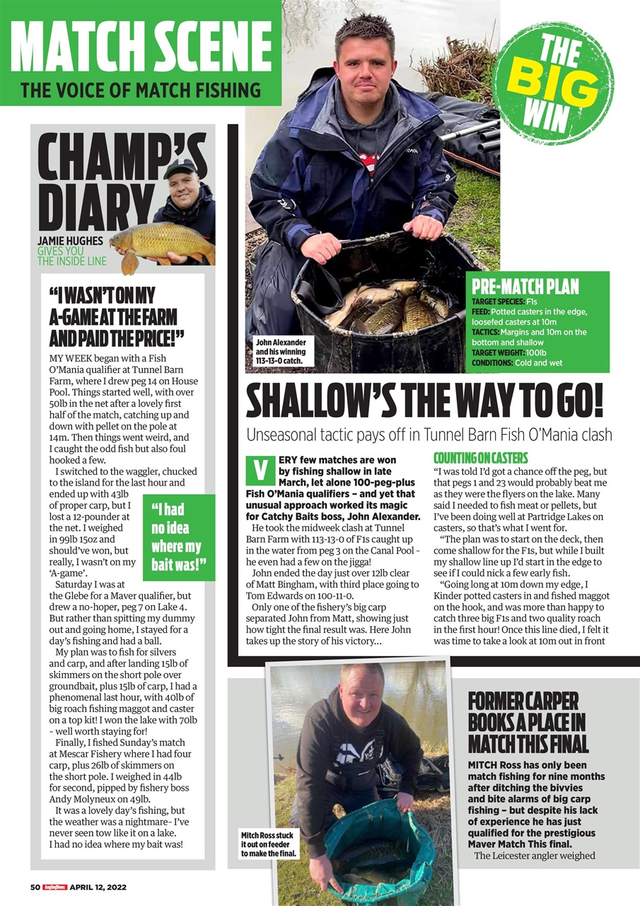 Angling Times Preview Pages