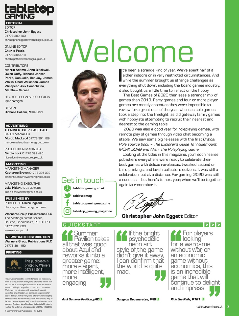 Game Master's Guide Preview Pages