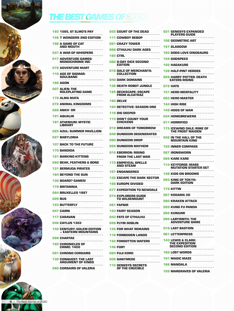 Game Master's Guide Preview Pages