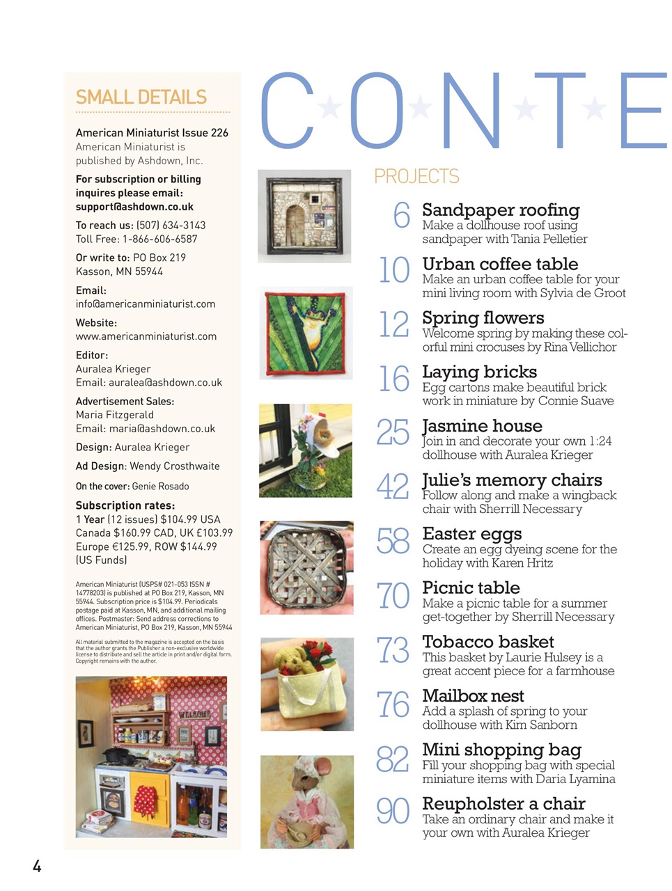 American Miniaturist Preview Pages