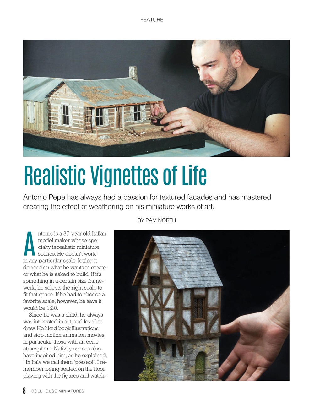 Dollhouse Miniatures Preview Pages