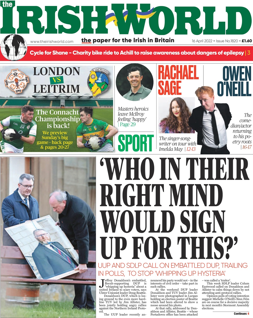 Irish World Preview Pages