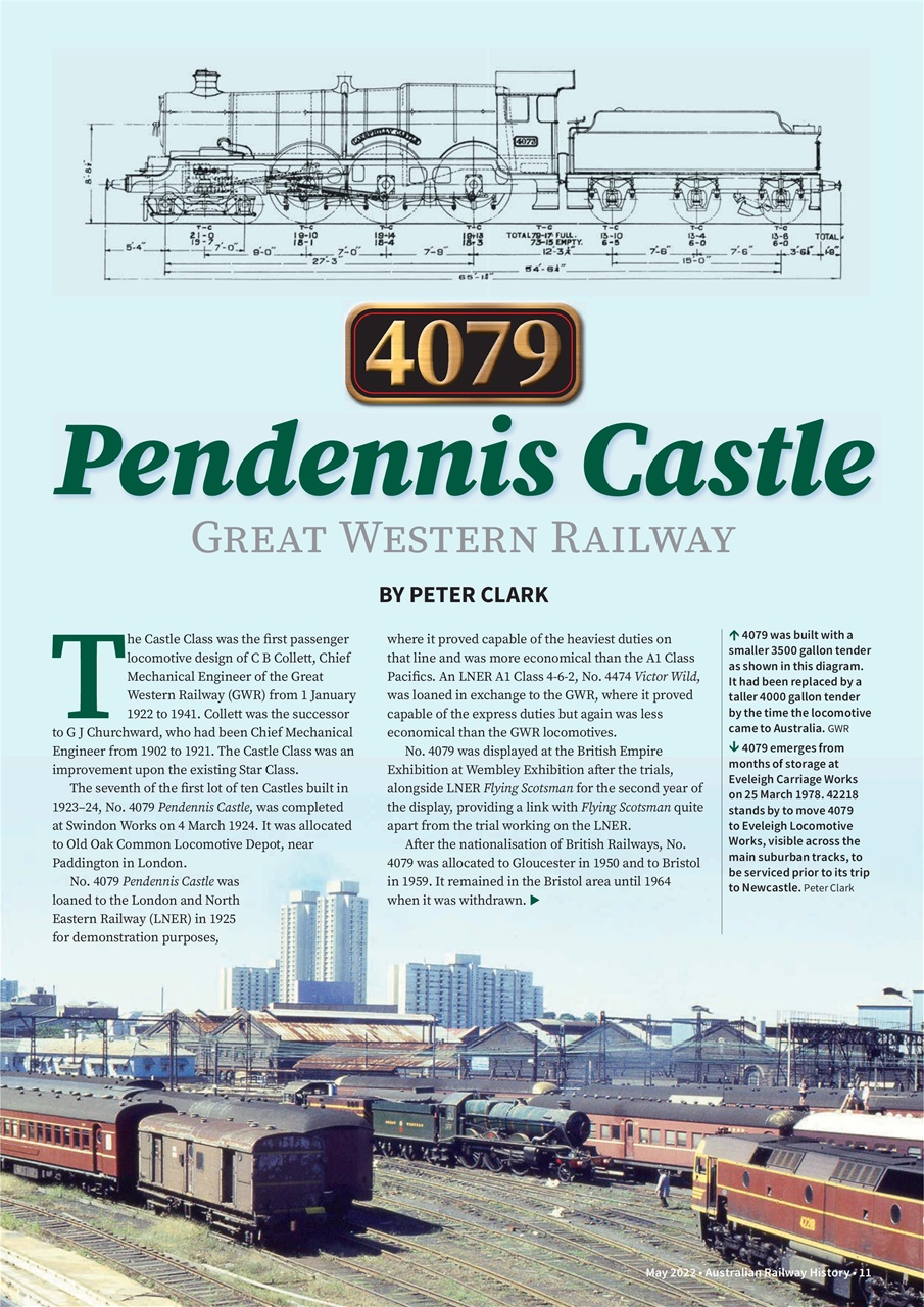 Australian Railway History Preview Pages