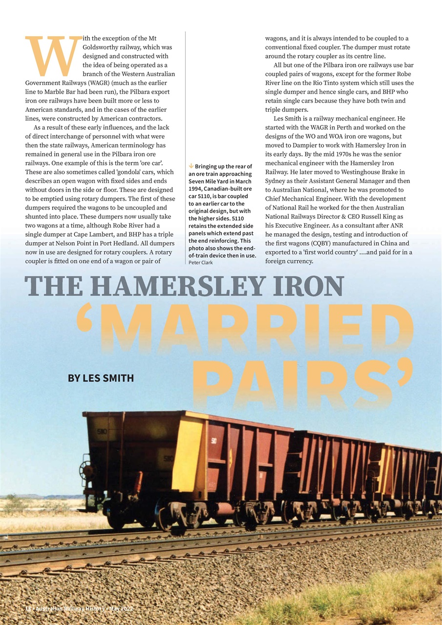 Australian Railway History Preview Pages