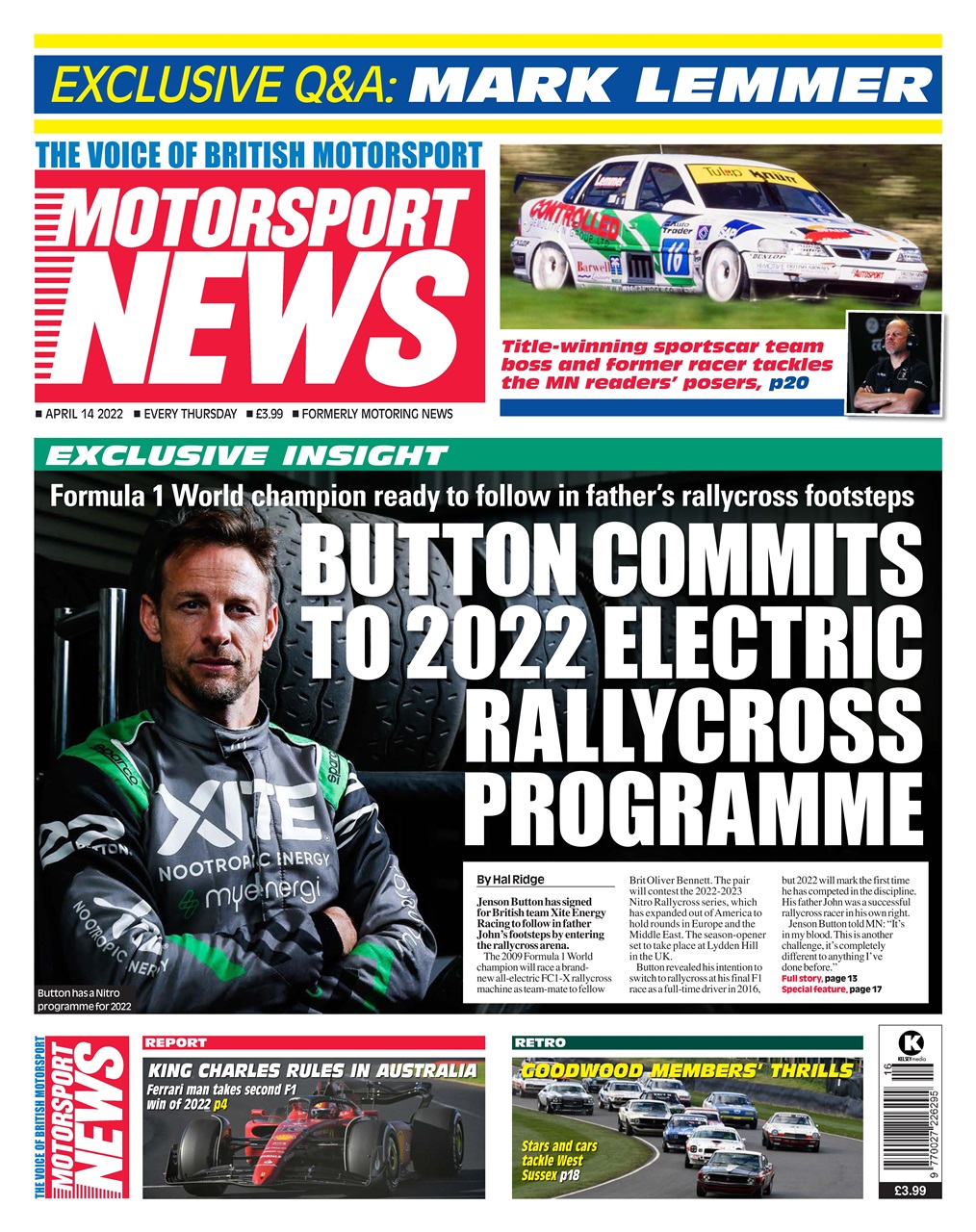 Motorsport News Preview Pages
