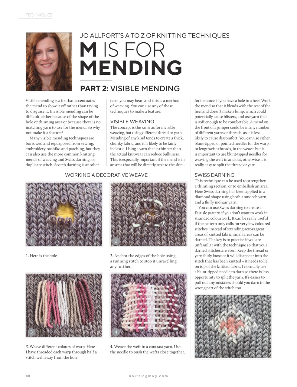 Knitting Preview Pages