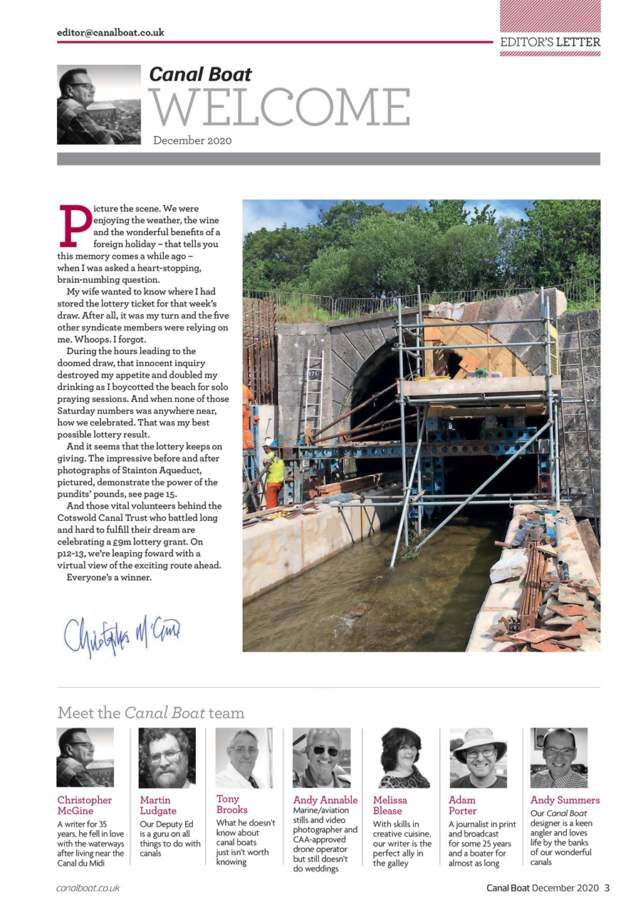 Canal Boat Preview Pages