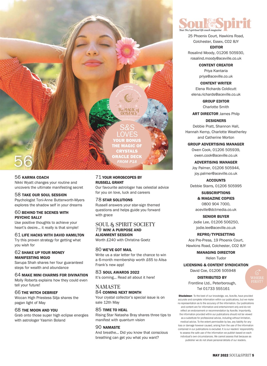 Soul & Spirit Preview Pages