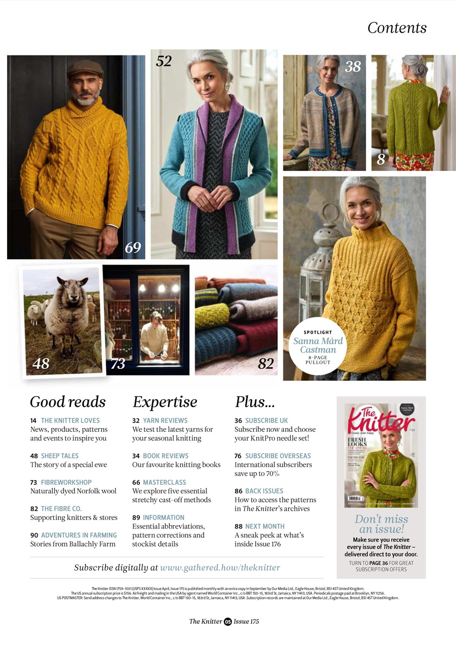 The Knitter Preview Pages