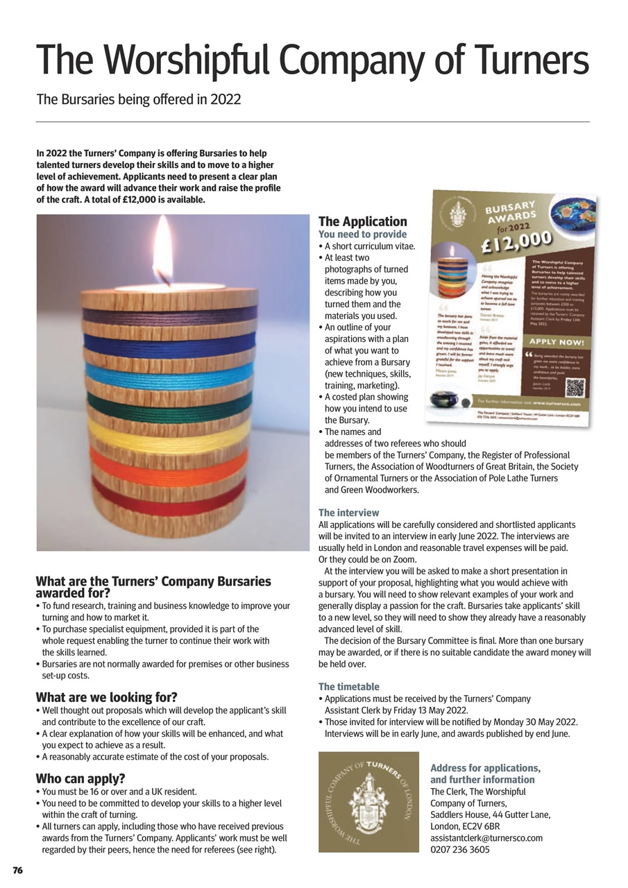 Woodturning Preview Pages