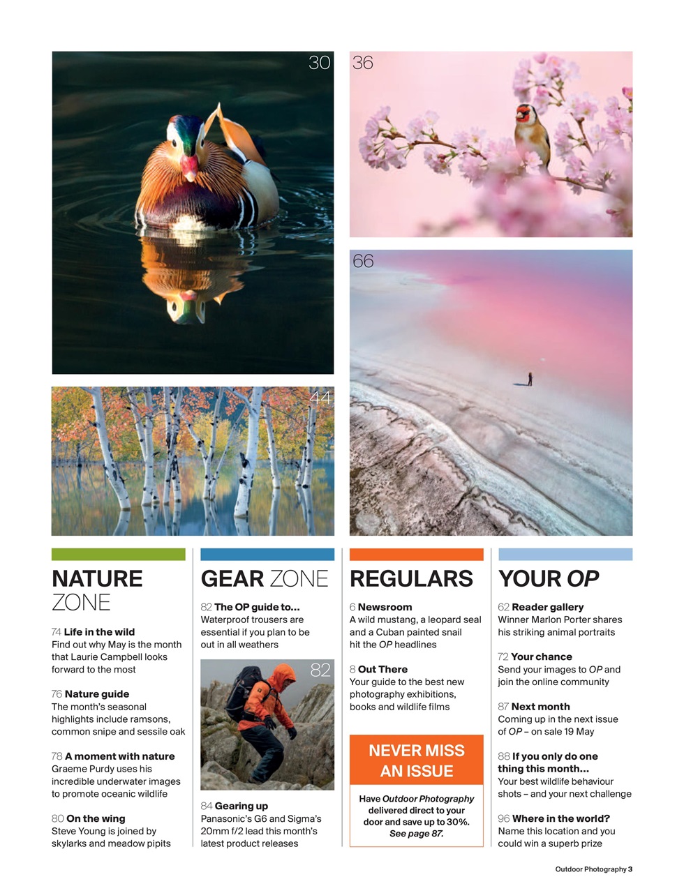 Outdoor Photography Preview Pages
