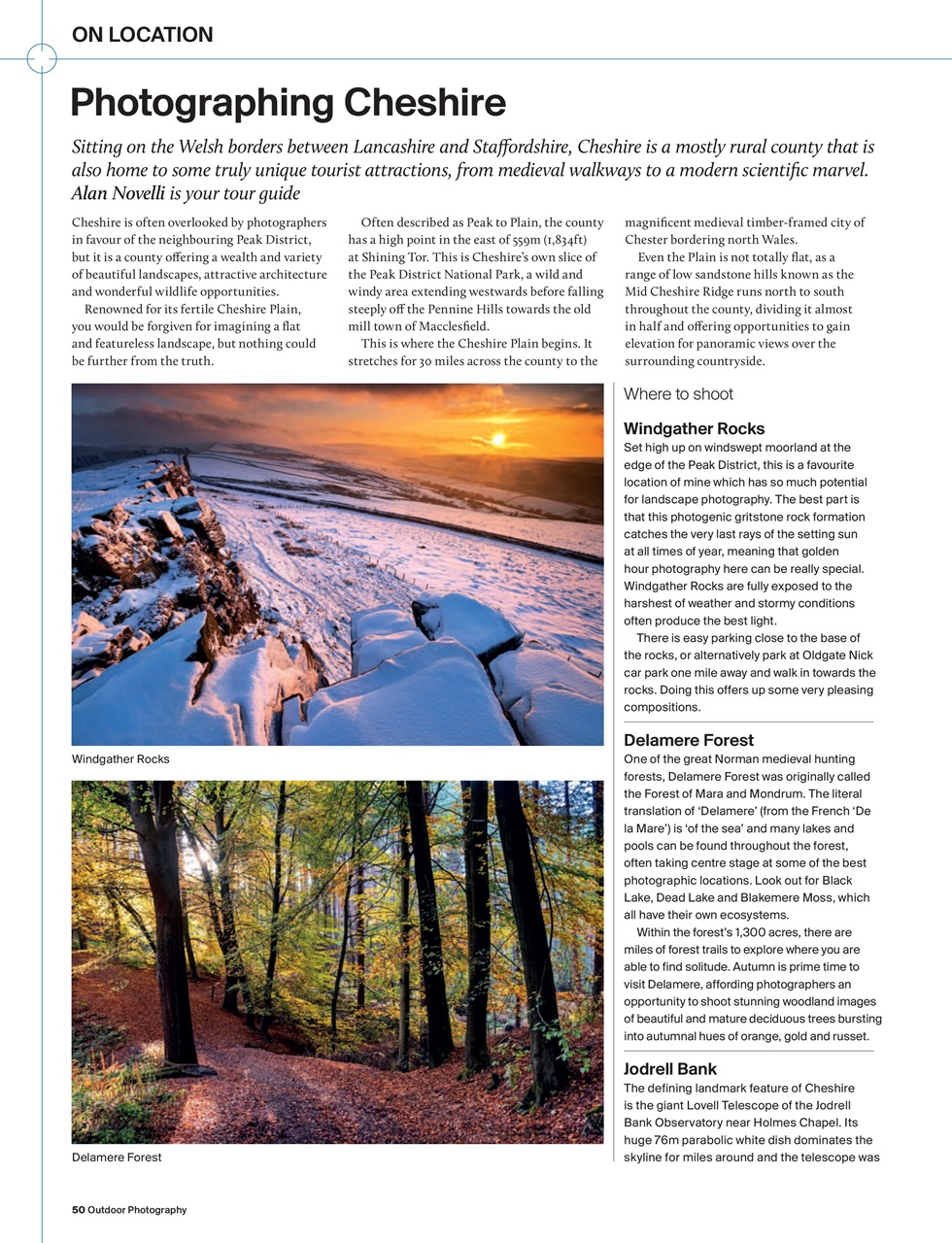 Outdoor Photography Preview Pages