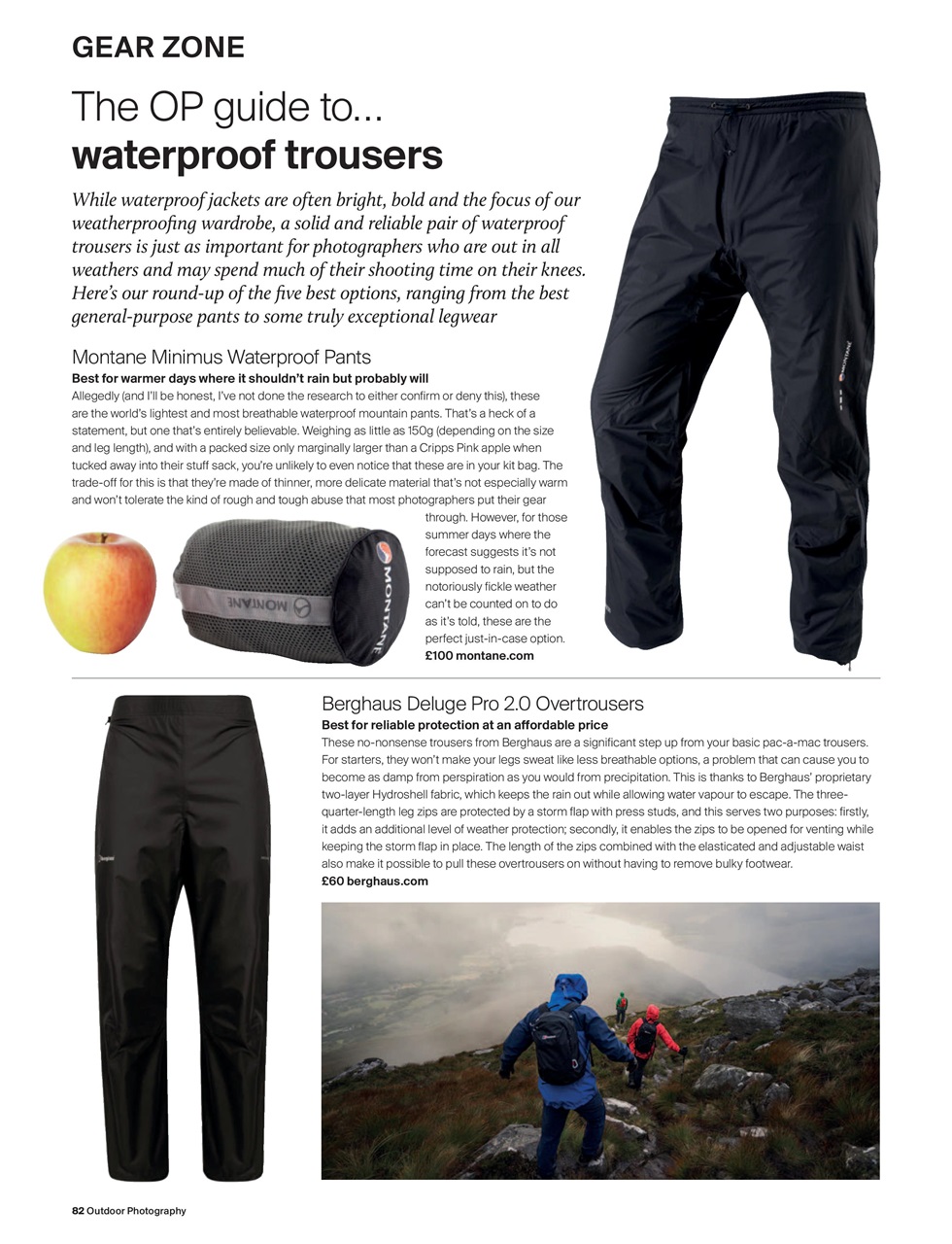 Outdoor Photography Preview Pages