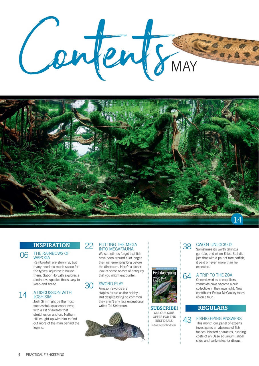 Practical Fishkeeping Preview Pages