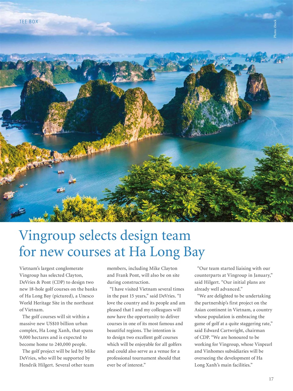 Golf Course Architecture Preview Pages