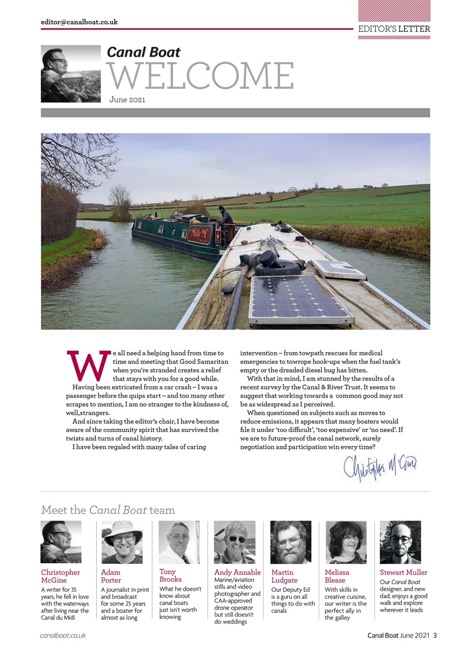 Canal Boat Preview Pages