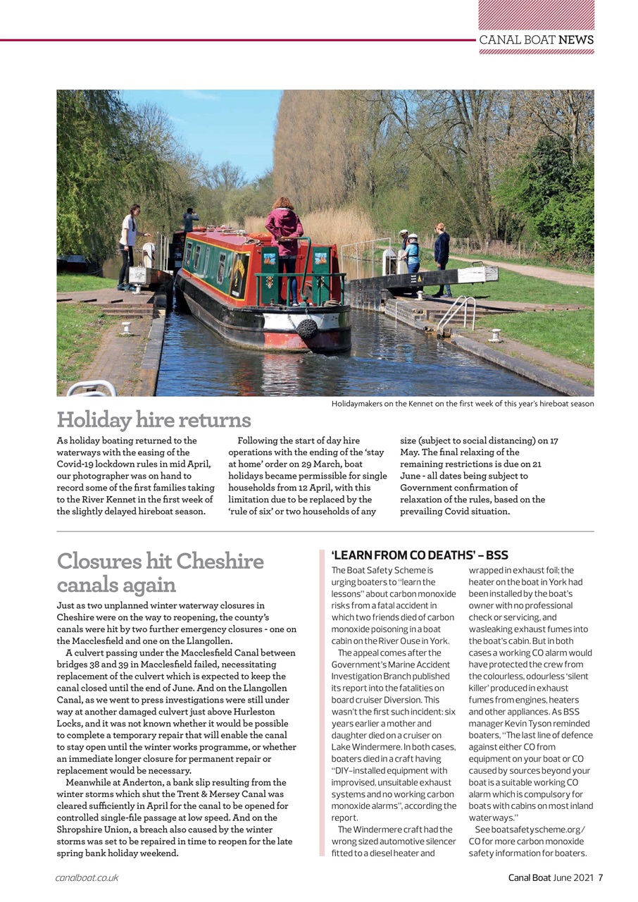 Canal Boat Preview Pages