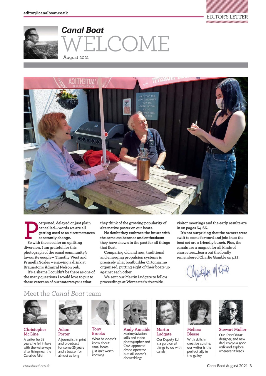 Canal Boat Preview Pages