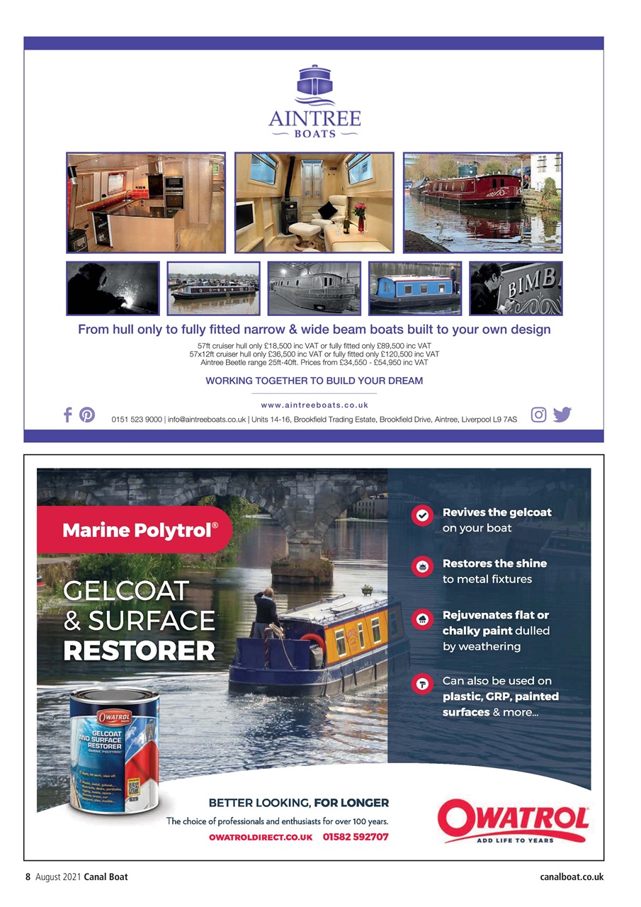 Canal Boat Preview Pages