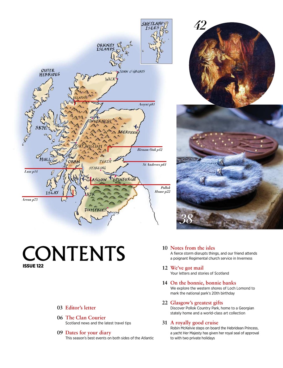Scotland Magazine Preview Pages