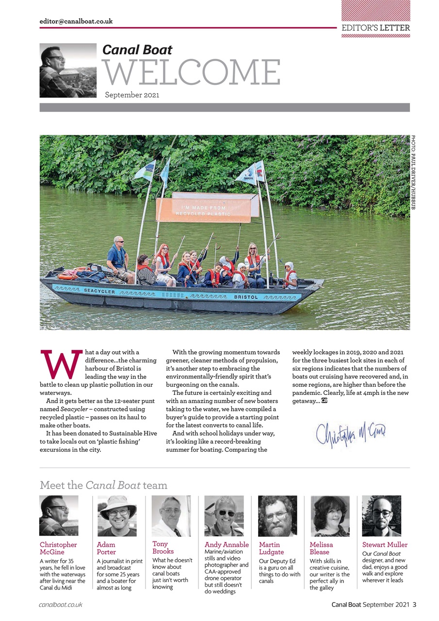 Canal Boat Preview Pages