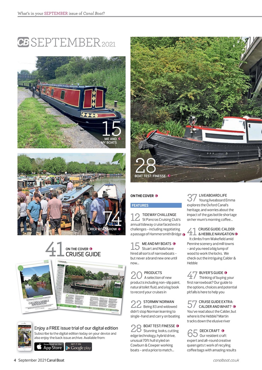 Canal Boat Preview Pages