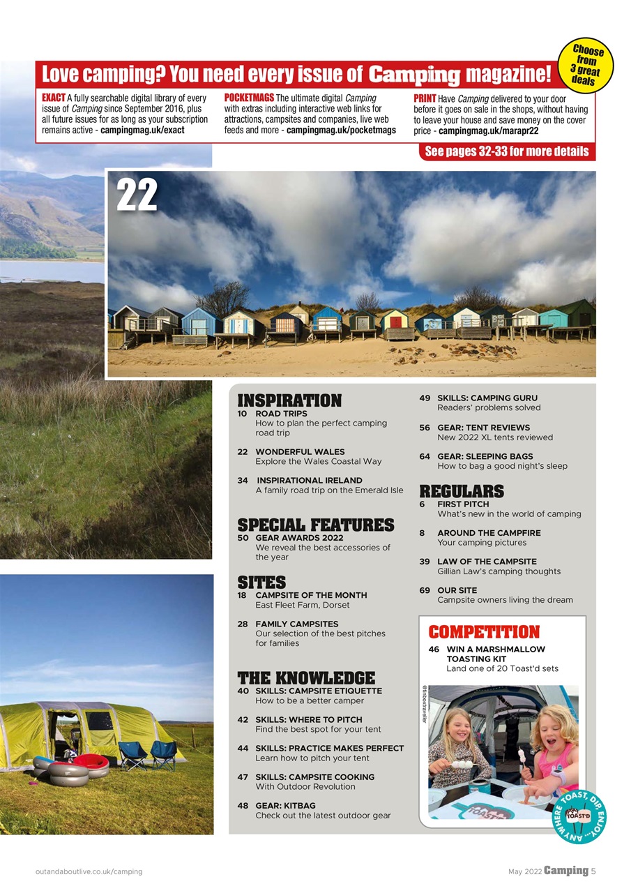 Camping Preview Pages