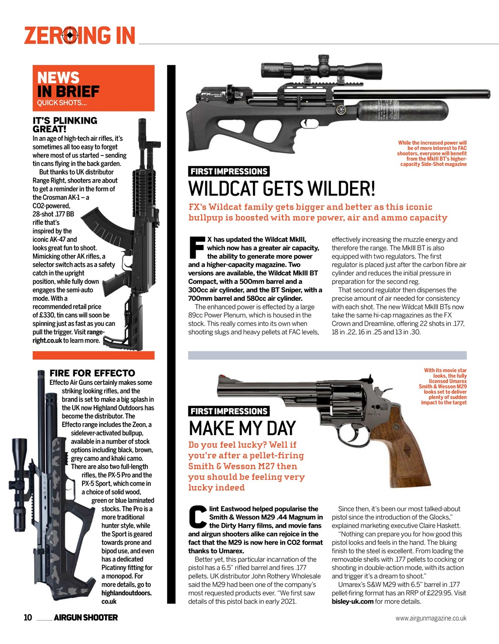 Airgun Shooter Preview Pages