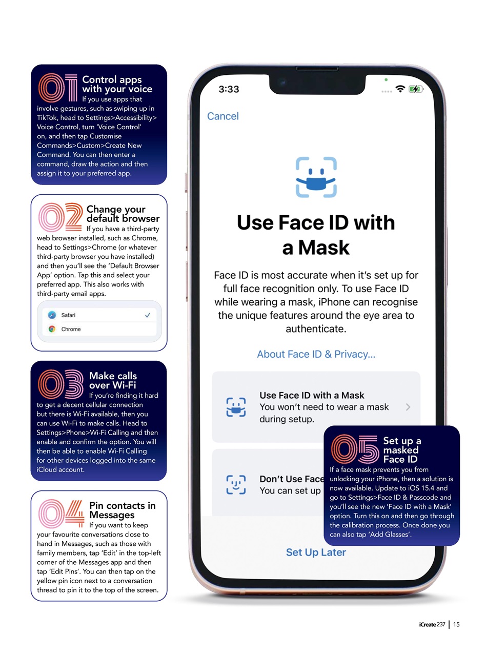 iCreate Preview Pages