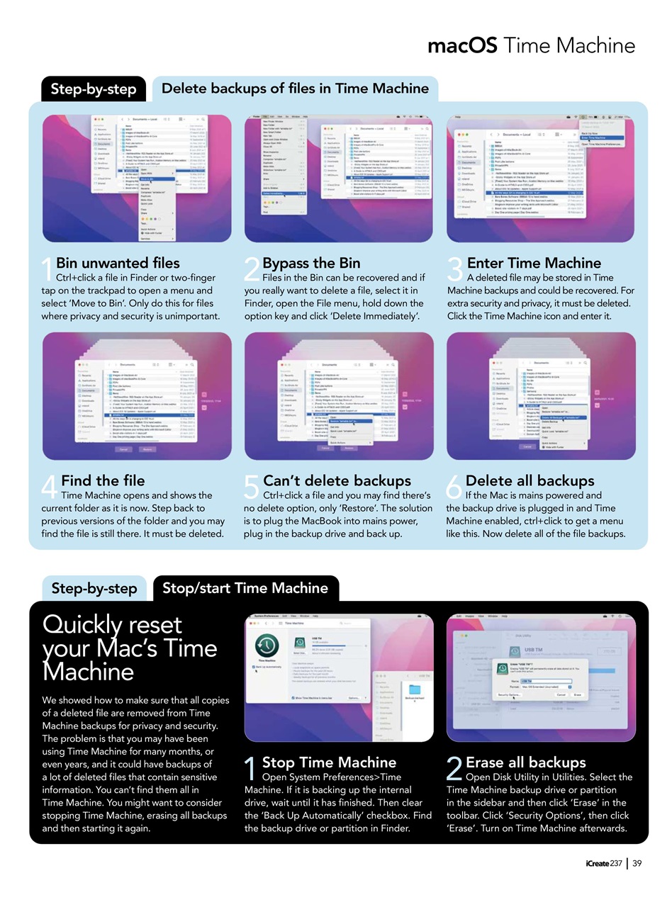 iCreate Preview Pages