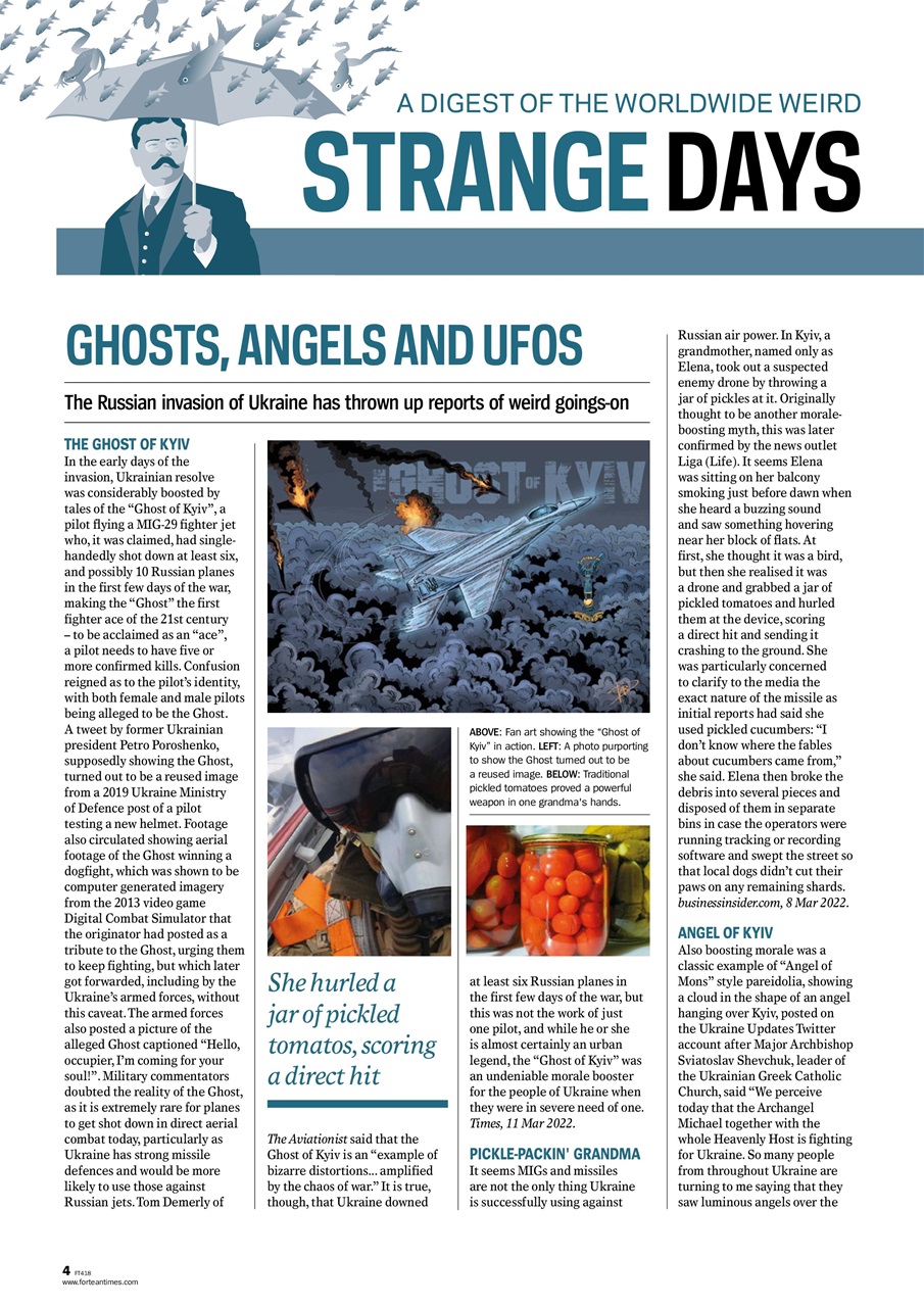 Fortean Times Preview Pages