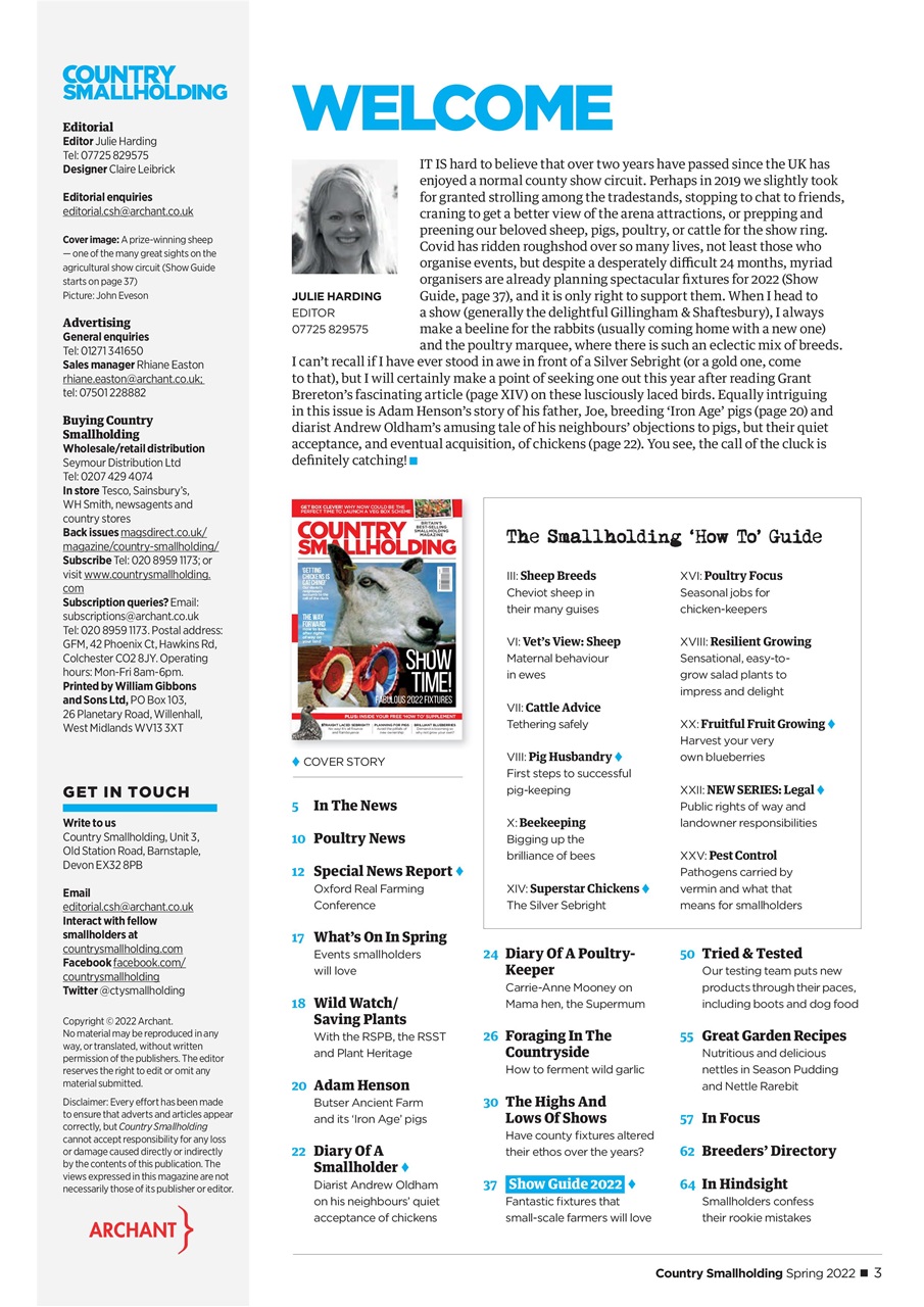 The Country Smallholder Preview Pages