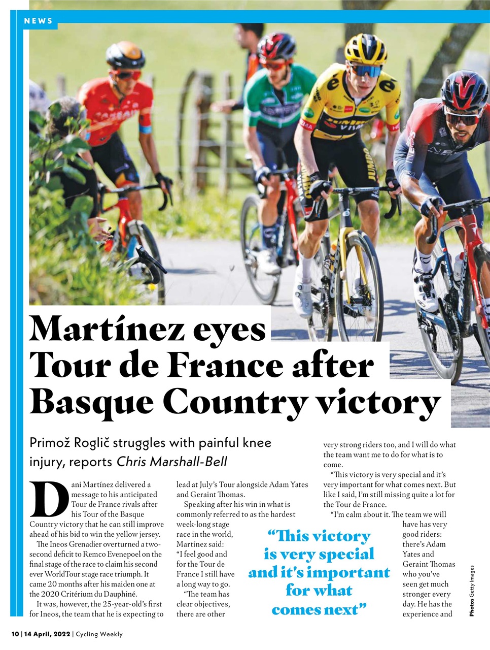 Cycling Weekly Preview Pages