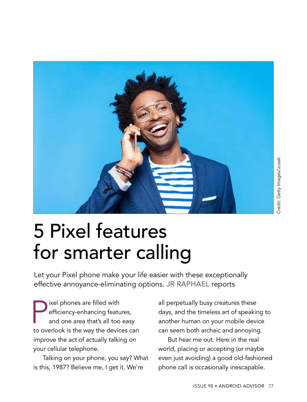 Android Advisor Preview Pages