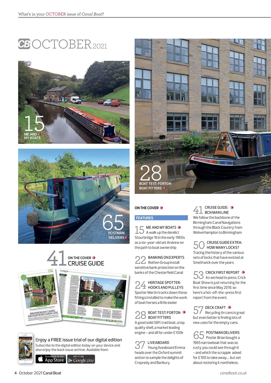 Canal Boat Preview Pages