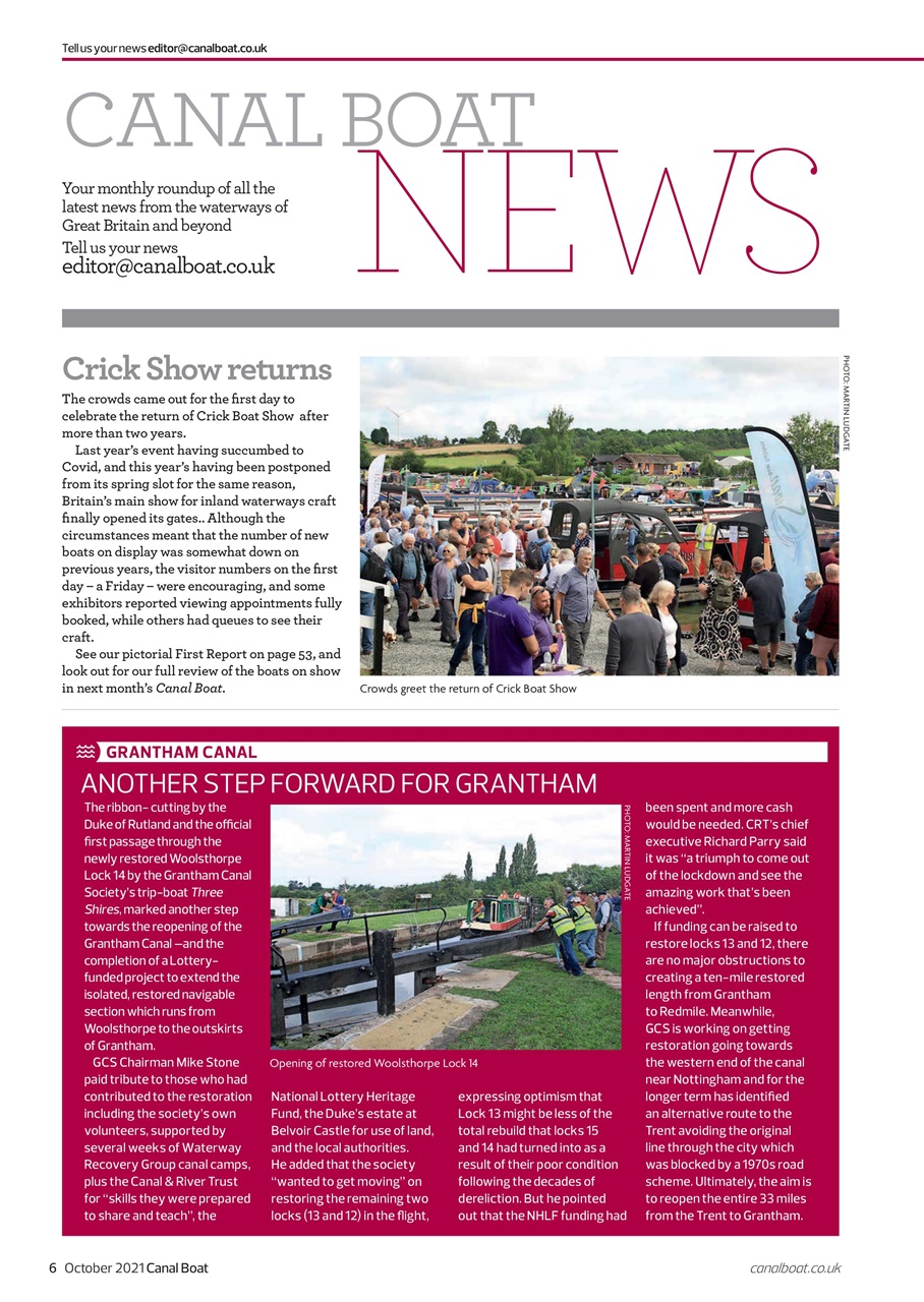 Canal Boat Preview Pages