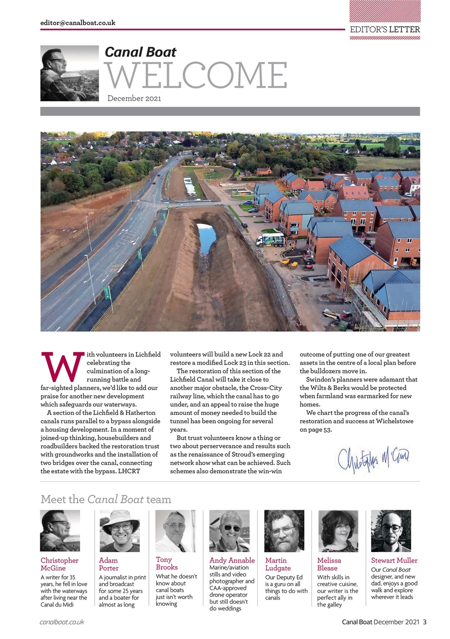 Canal Boat Preview Pages