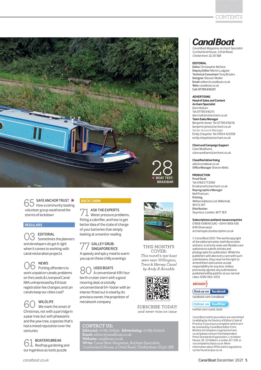 Canal Boat Preview Pages