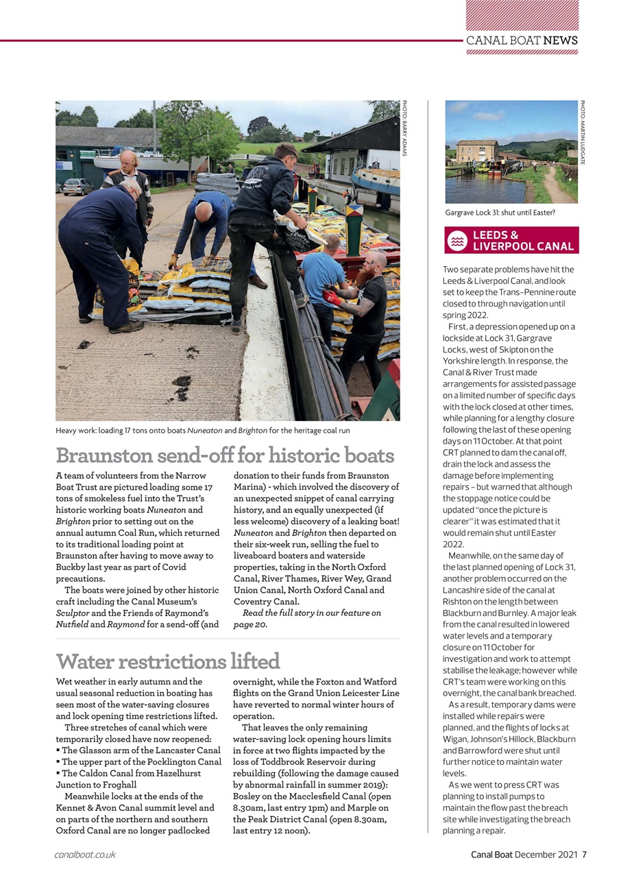 Canal Boat Preview Pages