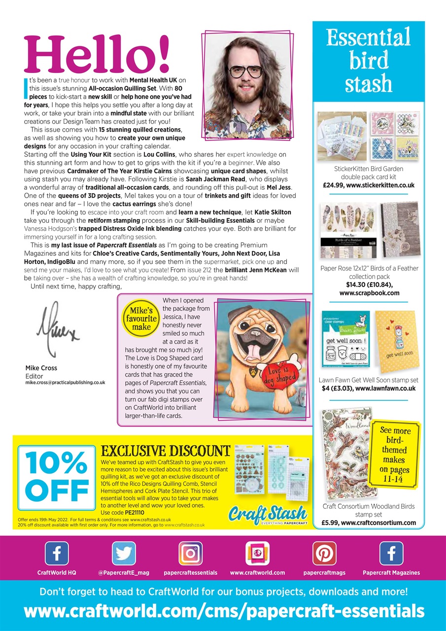 Papercraft Essentials Preview Pages