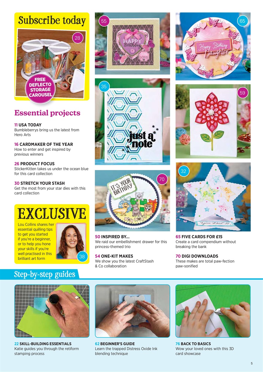 Papercraft Essentials Preview Pages