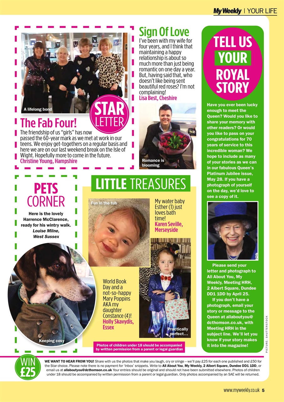 My Weekly Preview Pages