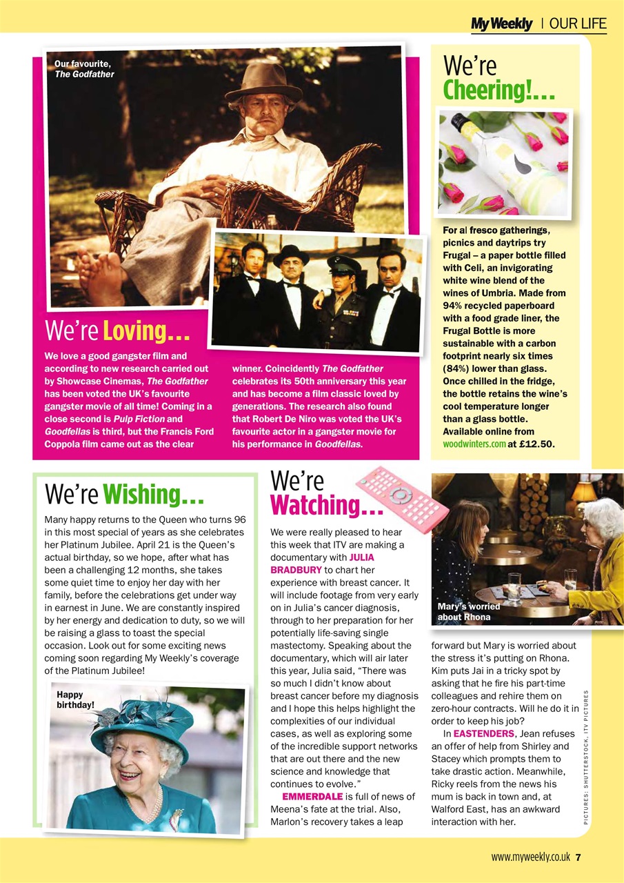 My Weekly Preview Pages