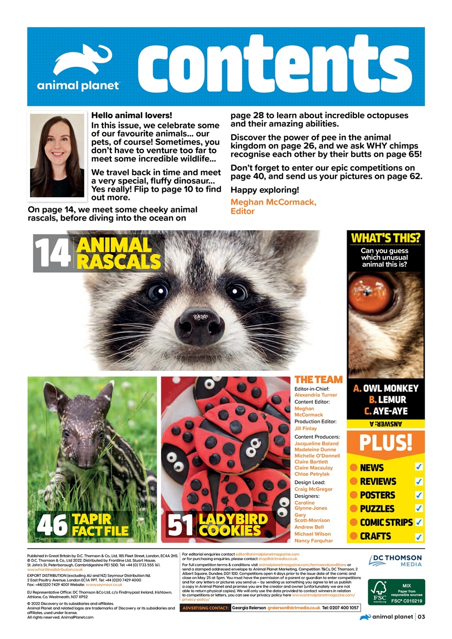 Animal Planet Kids Preview Pages