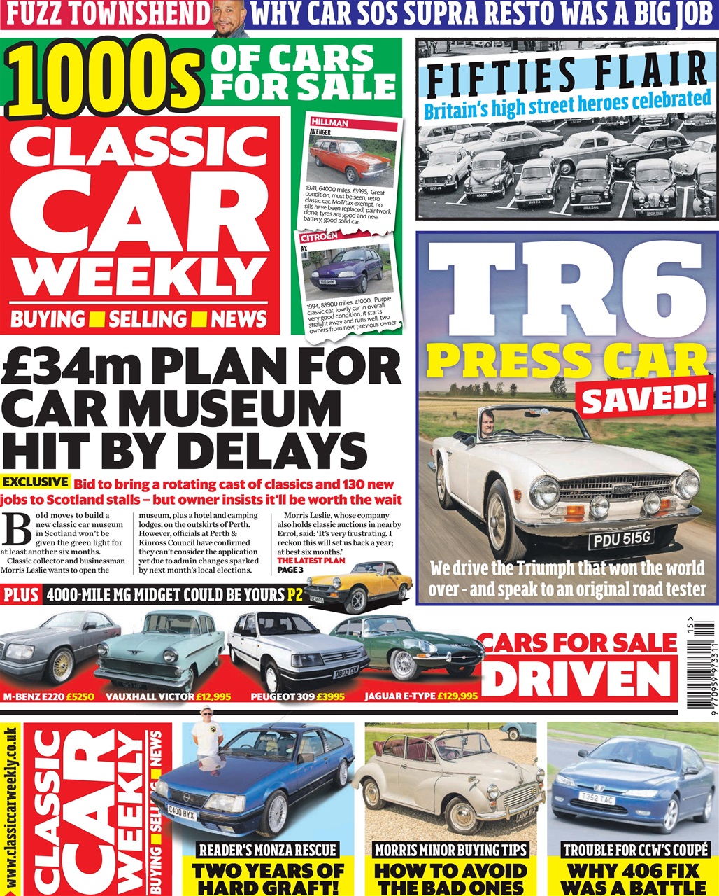 Classic Car Weekly Preview Pages
