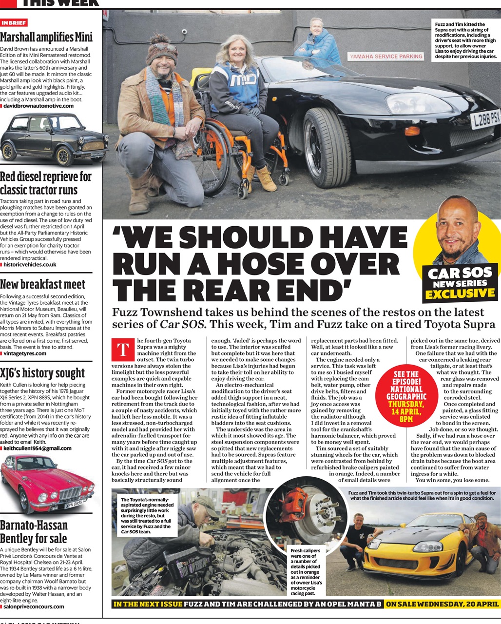 Classic Car Weekly Preview Pages